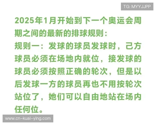 奥运女排比赛规则详解及其对赛事策略和队伍表现的影响分析